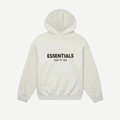 Fear of god essentials hoodie light oatmeal