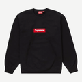Supreme box logo crewneck (fw22) black