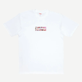 Supreme takashi murakami covid-19 relief box logo tee white